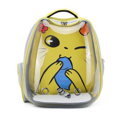 China Wholesale Cat Backpack Carrier Bubble Bag Space Capsule Waterproof Pet Carrier Dog Raising Backpack Airline Travel Approved Carrier for sale