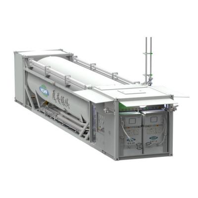 中国 high intelligent small footprint Unmanned Containerized LNG Refueling station 販売のため