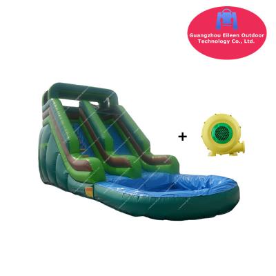 China Ourdoor Toys Inflatable Outdoor Equipment Inflatable Water Slide For Adults Commercial Bounce House Inflatables Water Slide Swimming Pool Water Slides for sale