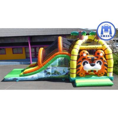 China Commercial Inflatable Bounce House Ourdoor Toys Giant Inflatable Jumping Castle Combo House With Water Slide For Sale for sale