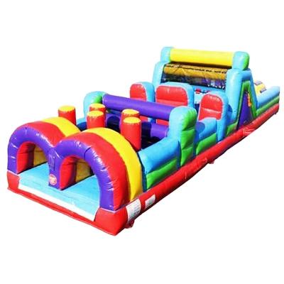 China Big Bounce Comb Bounce Obstacle Course Ourdoor Toys Inflatable Obstacle Course Inflatable Party Outdoor Funny Inflatable Rentals For Team Events for sale