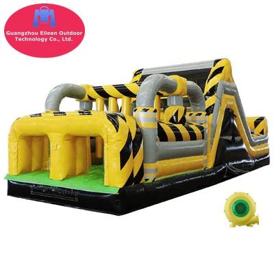 China Ourdoor Toys Inflatable Bounce House Inflatable Obstacle Course Kids Commercial Team Adult Competitive Games Inflatable Obstacle Course For Sale for sale