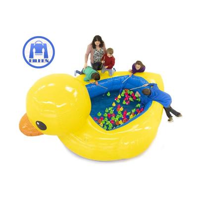 China Ourdoor inflatable toys hot sale factory made Yellow-duck inflatable swimming pool inflatable water pools for kids for sale