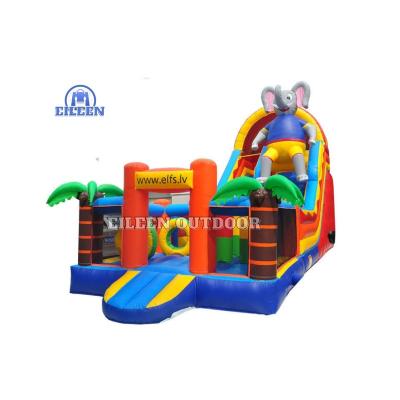 China Custom Inflatable Castle Inflatable Theme Park Amusement Park PVC 0.55mm Ourdoor Toys Indoor Playground Playground For Kids for sale