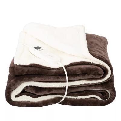 China Hot Selling Electric Therapy Blanket 220V Amazon Nonwoven Polyester Thermal Thermal Under Covering Electric Blanket for sale