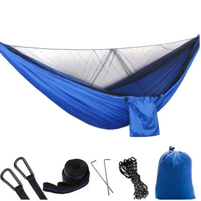 China Chinese High Quality Ultralight Durable Outdoor Portable Camping Hammock With Mosquito Net for sale