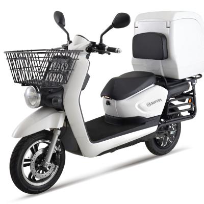 China 72V 3000W lithium battery delivery unisex e-mobility e scooter removeable scooter with rear box electric motorcycle for sale