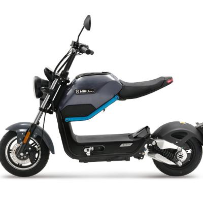 China EEC MIKU MAX e scooter unisex original hot fashion manufacturer electric motorcycle e-bike 800W 60V for sale