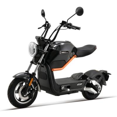 China Maximum mobility unisex electric miku two wheel fun e-scooter for adults with removable Li battery 800W motor for sale