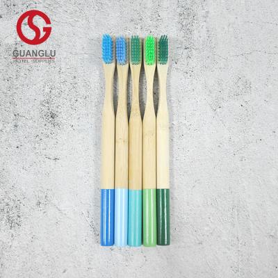 China Hot Selling Trending Adult Bamboo Toothbrush Eco-Friendly Bamboo Soft Toothbrush Charcoal Toothbrush for sale