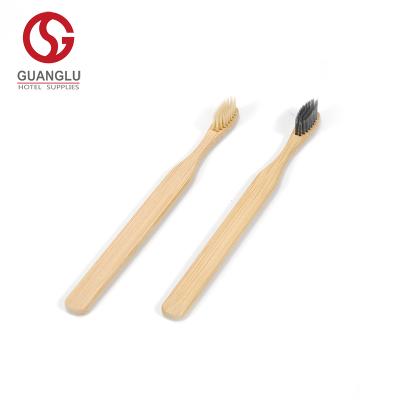 China Disposable Hot Selling Hotel Supplies Disposable Bamboo Toothbrush Hotel Amenities for sale