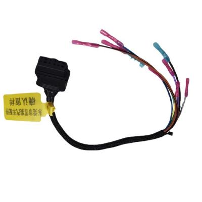 China Electrical Machinery Manufacturer Provide 9pin Snow Plow Harness Processing 9 Hole 9 Position Snow Plow Wire Customized Connecting Group for sale