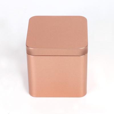 China Food Customized rectangular metal tin box for tea packing for sale