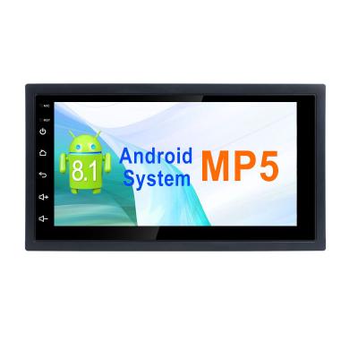 China Din 2 WIFI car stereo 7 inch china universal android 8.1 model with 3G wifi gps navigation audio video A/V for sale