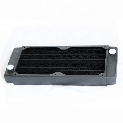 China Computer Case Copper Radiator Computer Radiator Cooler 240 Liquid Radiator For CPU PC for sale