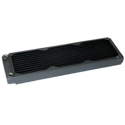 China Computer Case Copper And Brass Material Liquid Cooling For PC Material Copper Radiator 155*121*35mm for sale