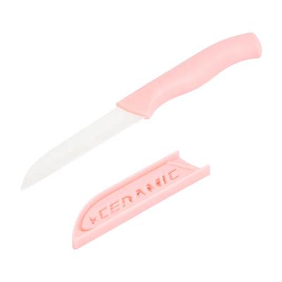 China China Sustainable Supplier Ceramic Paring Knife With Blade Cover For Vegetabel And Fruit Cutting for sale