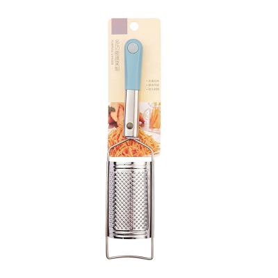 China Viable Wholesale Manual Stainless Steel Kitchen Grater Cheese Coconut Grater Lemon Zester for sale