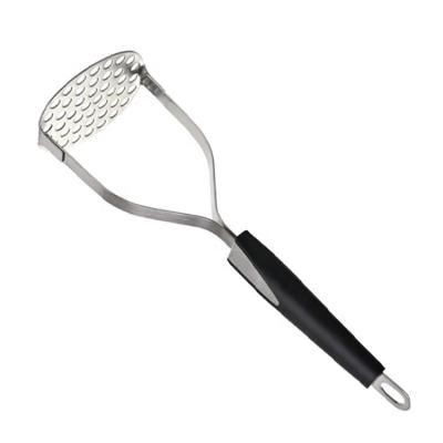 China Durable Smooth Anti-Slip Handle Potato Masher Crusher for Pressing and Vegetable Bean Fruits and Baby Food for sale