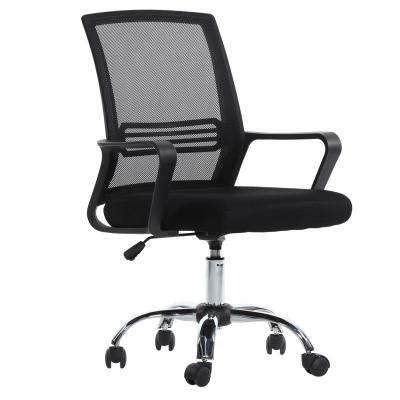 China (Size) Anji Wholesale Ergonomic Middle Back Mesh Chair Office Chair For Adjustable Meeting Room for sale