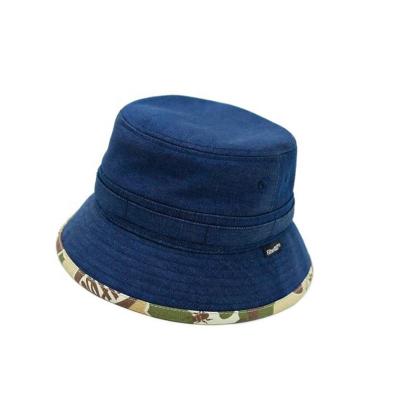 China Hissing Fashion Designed Cotton Unisex Adult Outdoor Denim Bucket Hat Foldable Fisherman Hat for sale