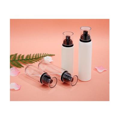 China Luxury Cosmetic Bottle 80ml High Quality Plastic Water Serving Room PET Airless Spray Bottle for sale