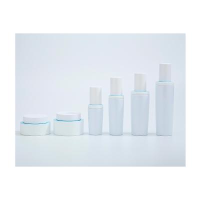 China 50g Series Cosmetic Cute Pump Plastic Skin Care Bottle Containers For Cosmetic Packaging for sale