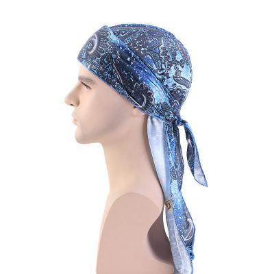 China Wholesale Designer Silk Satin Durags And Bonnets From Master Packing For Men for sale