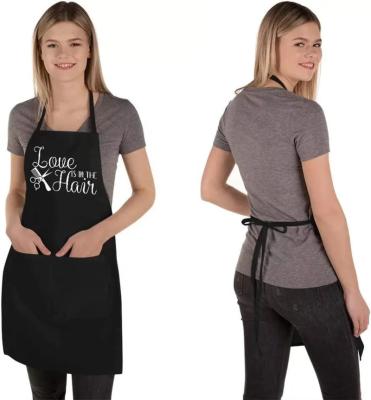 China 100% Eco-Friendly Hairdresser Aprons For Women Men, Waterproof Hairdresser Smock Salon Apron With 2 Pockets, Dog Grooming Apron for sale