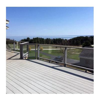 China China manufacturer modern balustrades custom cheap aluminum baluster wrought iron baluster casts stainless steel clamp glass park fence for sale