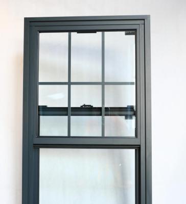 China American Style Folding Screen Vertical Sliding Window / Single Hung Window Double Hung Window for sale