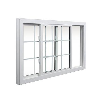 China Custom Glass Folding Aluminum Profile Single Screen Pane Horizontal Storm Color Sliding Window Small Aluminum Sliding Windows For House for sale