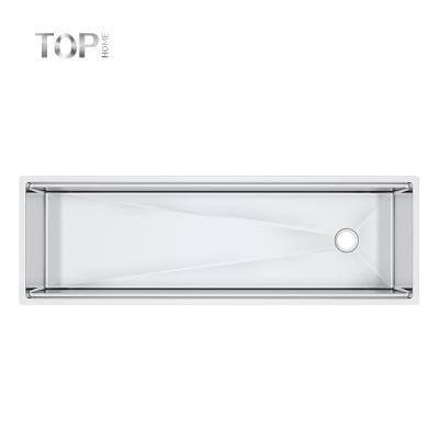 China Modern Commercial Dual Mount Drop Sink 70