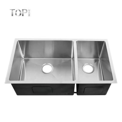 China Modern Multi Function Double Bowl Stainless Steel Kitchen Sink With Accessories for sale