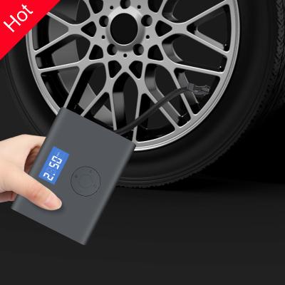 China Mini Smart Tire Inflator Gauge Digital Multi-funtion Pump Car 12v Portable Air Compressor for sale