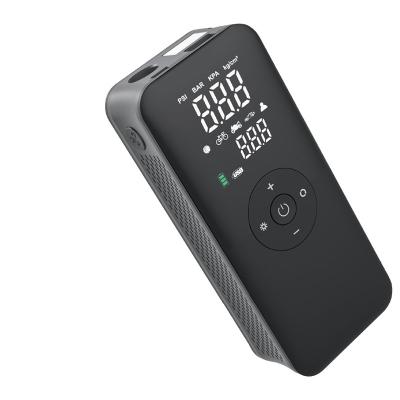 Chine Smart Wireless Portable Tire Pressure Monitor New Digital Tire Inflator Air Compressor Power Bank For Car à vendre