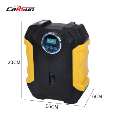 中国 Tire Pressure Monitor Wholesale 12V Car Pump Digital Display Car Inflatable Compressor 販売のため