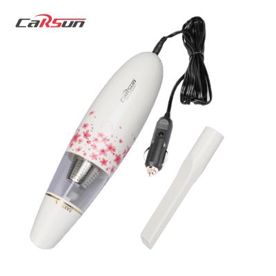 중국 New CARSUN China-Chic Wired Car Cleaner High Power Electric Appliances ABS Handheld Small Portable Car Vacuum Cleaner 판매용