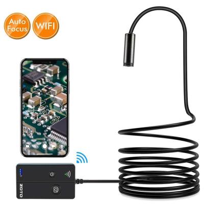 China Wireless Endoscope 5.0 MP WiFi Auto Focus Inspection Camera HD Borescope Camera Snake Waterproof/Waterproof Camera for Android Smartphone and IOS for sale