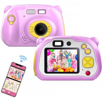 China CrazyFire 1080P HD Digital Dual Camera Cheap Lens Wifi Front And Rear Rechargeable Toy Camera For Kids for sale