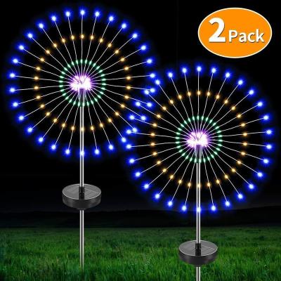 China Decorate 105 LED 35 Copper Wire DIY Flowers Tree Solar Remote Control Fairy Lights 2 Packed for sale