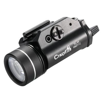 China Camping CrazyFire 800 LM XM-L2 LED Flashlight Torch Weapon Armed Tactical Lights for Pistols, Pistols ARS Rifles and Shotguns for sale