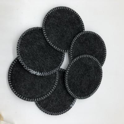 China Wholesale Portable Felt Coffee Coaster Premium Durable Material Stocked for sale