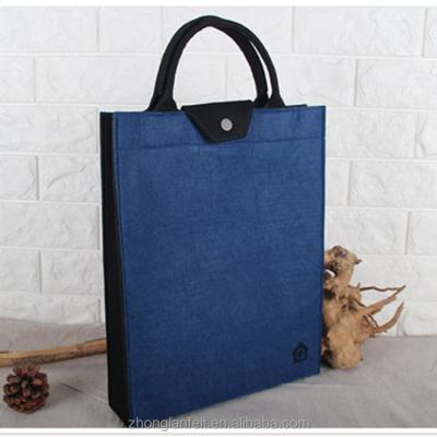 China Factory Direct Wholesale Durable Polyester Luxury Felt Quality Laptop Bags for sale