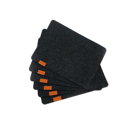 China Unique Modern Eco-Friendly Felt Area Rug Stocked Quality Guaranteed for sale