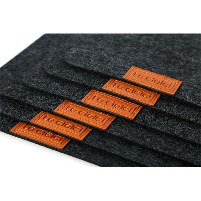 China Latest Design Top Quality Unique Braided Customized Place Mat Stocked for sale