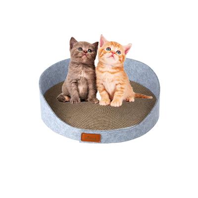 China Latest Design Top Quality Breathable Modern Box Cat Litter Bed Felt Nest for sale