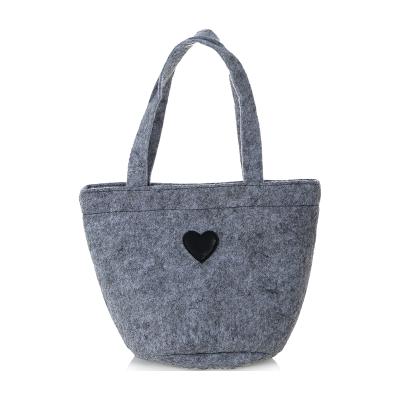 China Fashion High Quality Durable Using Various Custom Handbags Felt Insulation Bag Handbag Set for sale