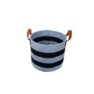 China 2021 Hot New Popularity Sustainable Selling Products Bulk Container Felt Storage Bucket for sale