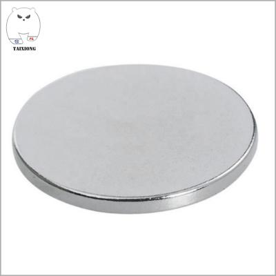 China N52 Super Strong Slim Neodymium Disc Neodymium Magnet Manufacturer Customized Industrial Magnet for sale